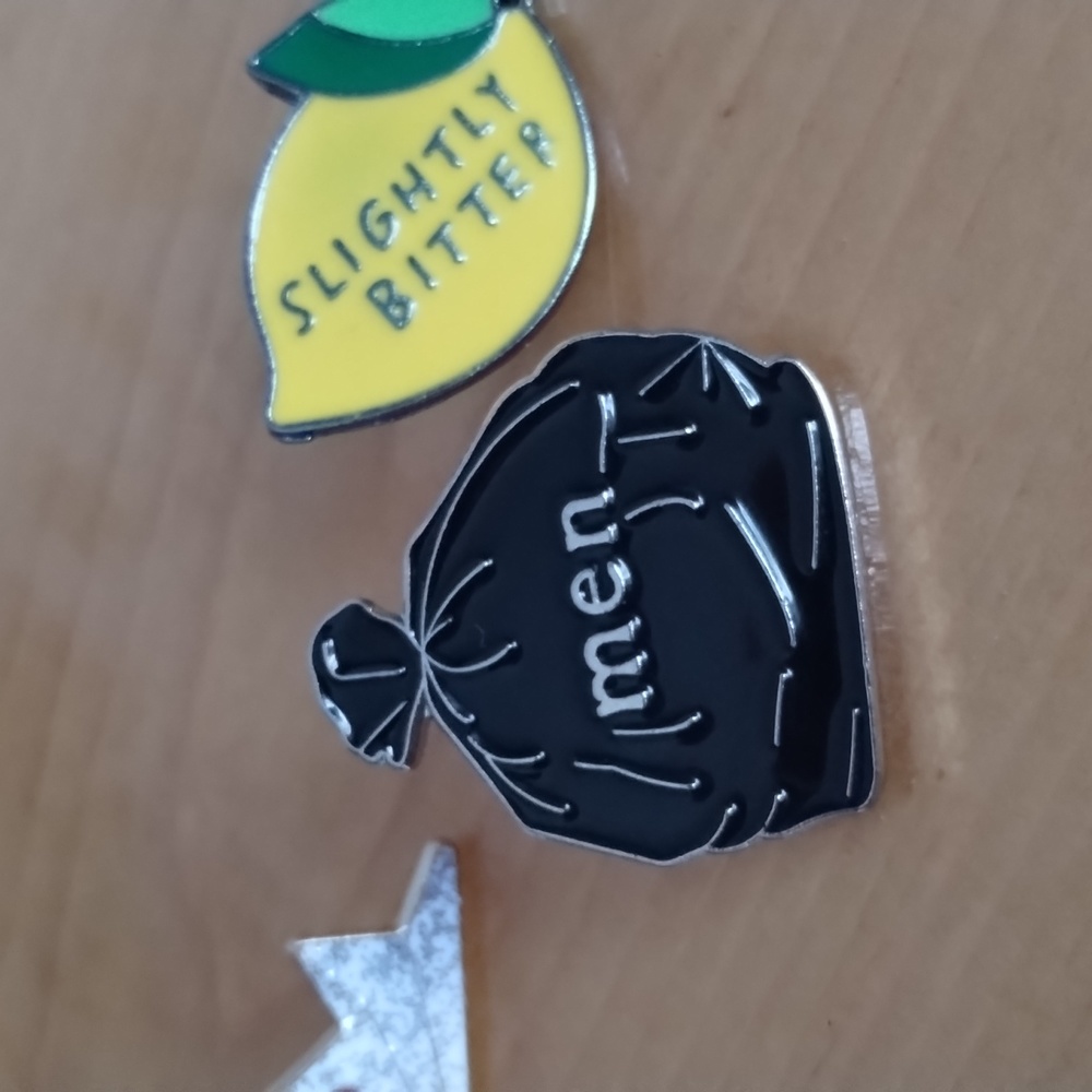 Bundle of 3 "funny " pins